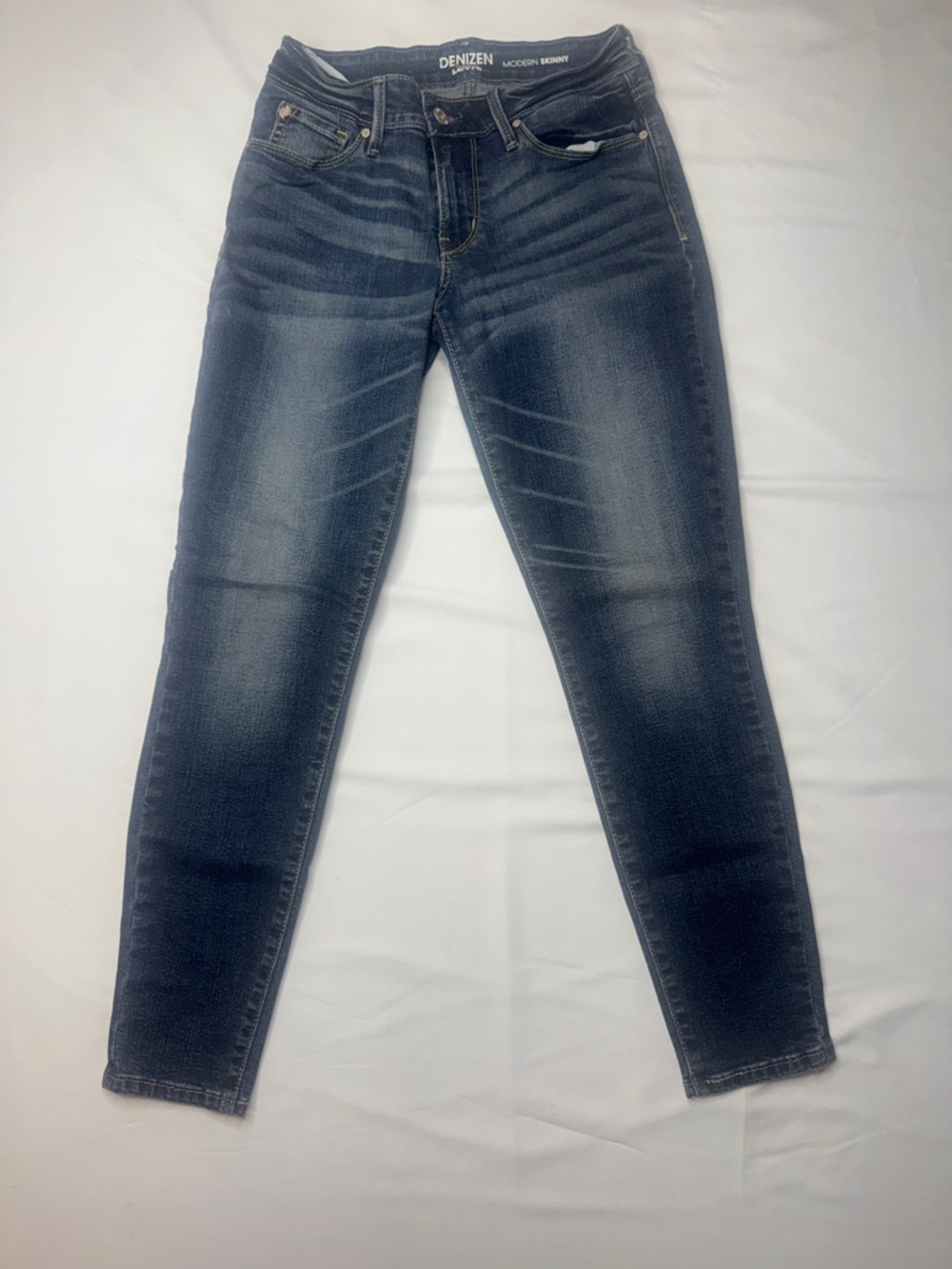 Denizen Levi's Modern Skinny Dark Wash Stretch Jeans Size 25 Women's